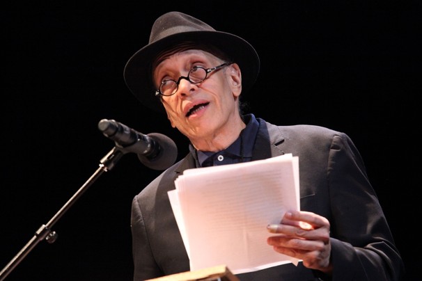 Astrid Stawiarz/GETTY IMAGES - Novelist Walter Mosley attends the 25th annual Brooklyn tribute to Martin Luther King Jr. at BAM Howard Gilman Opera House. Astrid Stawiarz/GETTY IMAGES - Novelist Walter Mosley attends the 25th annual Brooklyn tribute to Martin Luther King Jr. at BAM Howard Gilman Opera House.