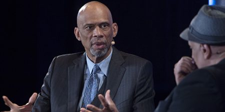 Walter Mosley and Kareem Abdul-Jabbar